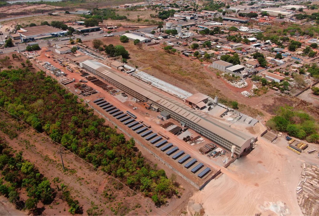 Fábrica Premoldados Zortéa em Várzea Grande/MT