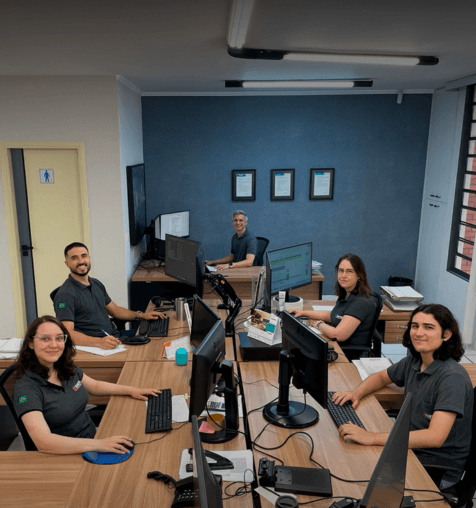 Equipe de engenharia Premoldados Zortéa